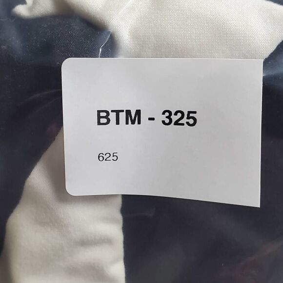 LuLaRoe TC2 Chevron Floral Leggings Black White Pink Simply Comfortable Stretch - Picture 7 of 7